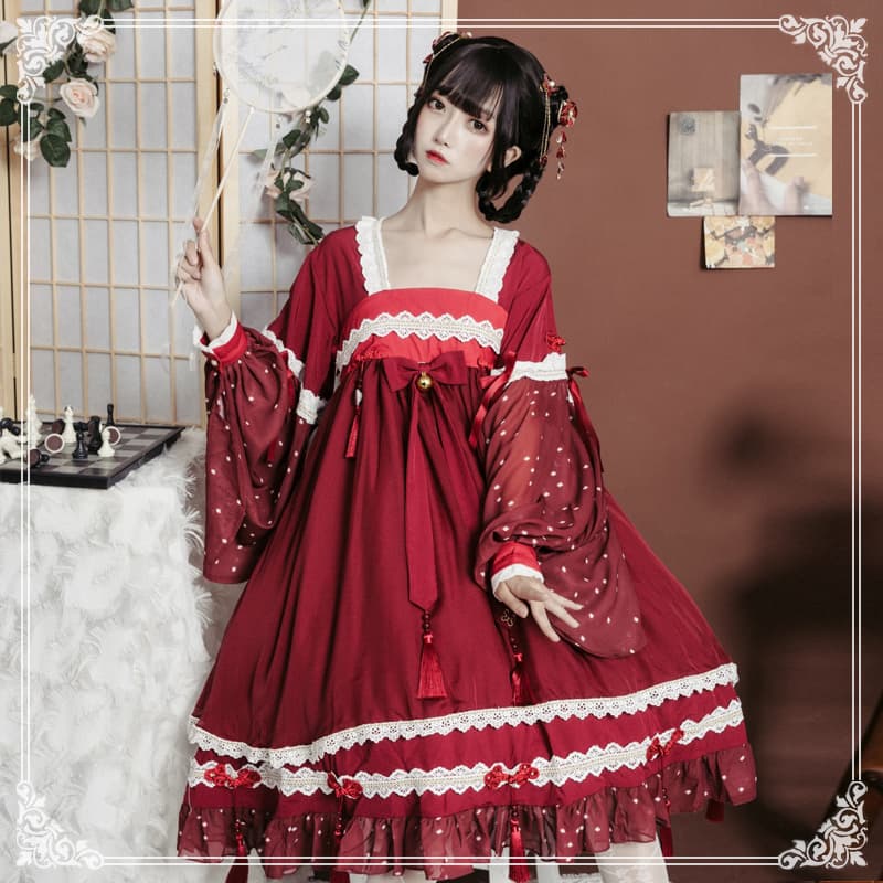 【中華ロリータ】ミルクティーキャットスイートロリータ