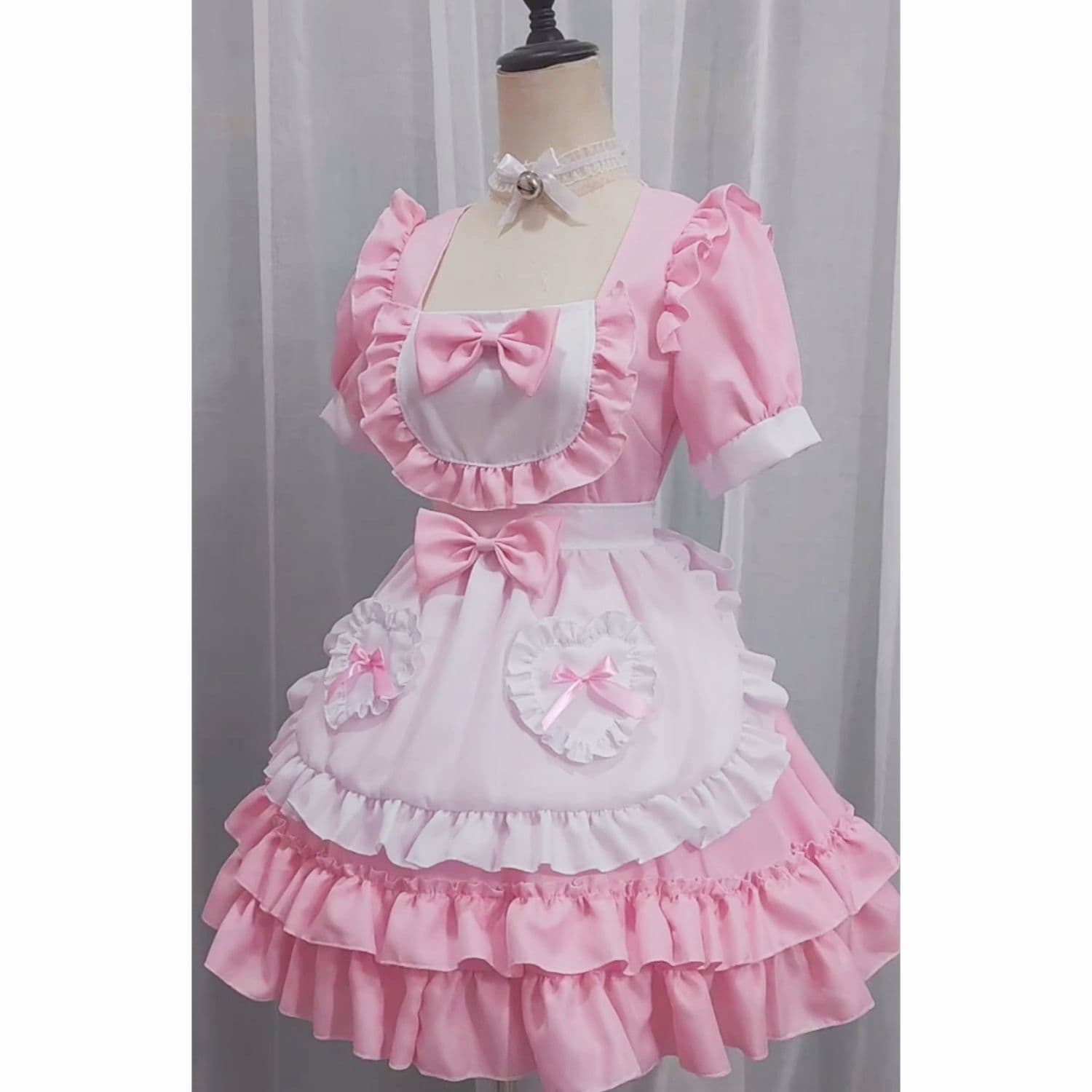 ロリータファッション 【クラシカルロリータ】メイドコスプレセクシーロリータ