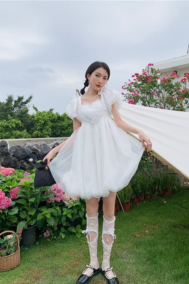 【ホワイトロリータ】スーパーフェアリープリンセスロリータ