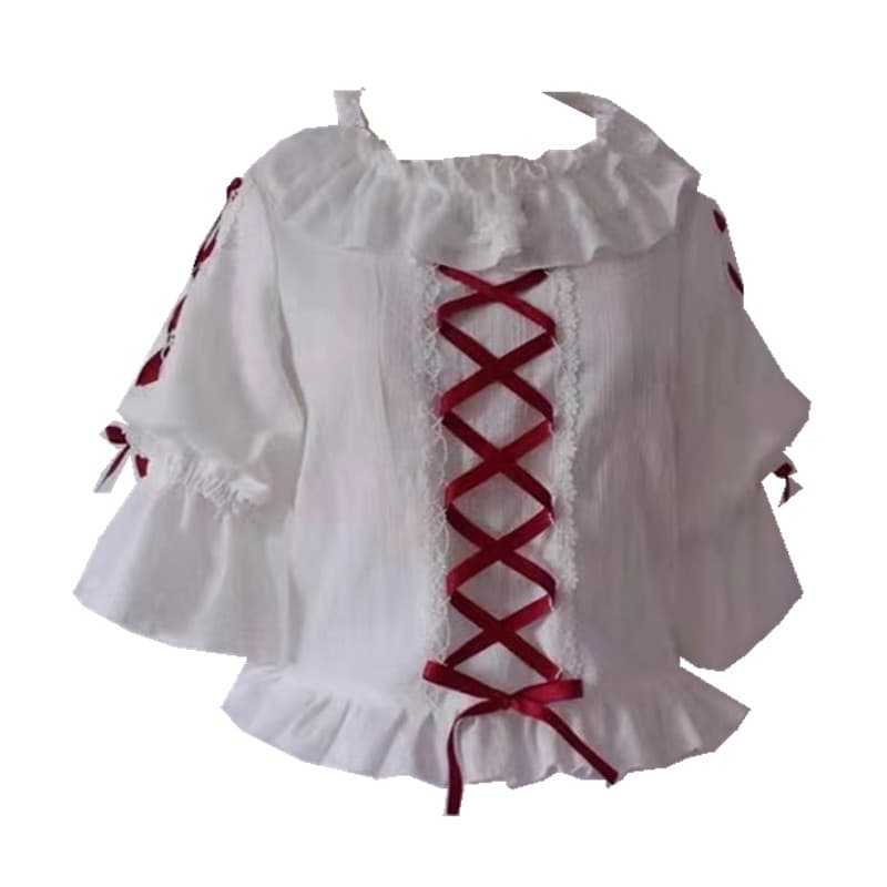 ロリータファッション 【クラシカルロリータ】白雪姫ティーパーティーロリータ