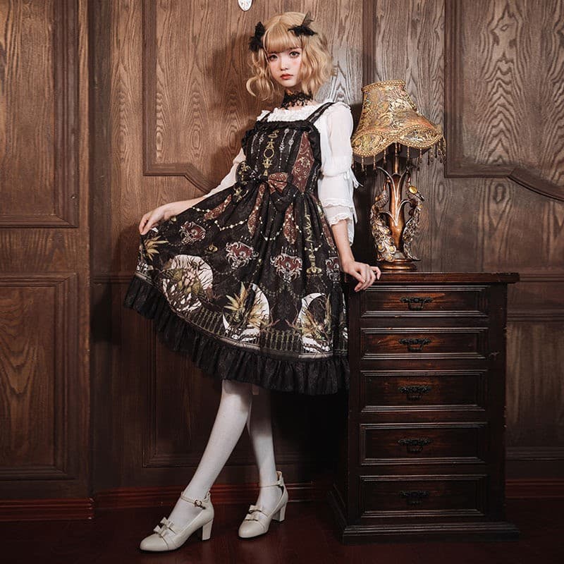 ロリータファッション【ゴスロリ】ライトラグジュアリーロリータ