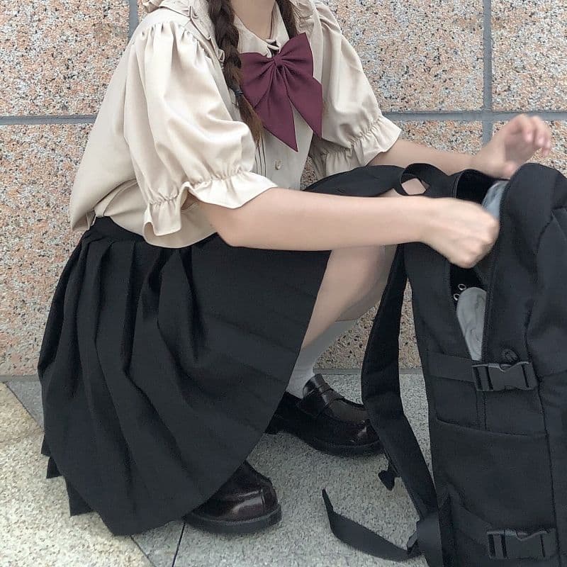 【ゴスロリ】ハグムーンシャツロリータ