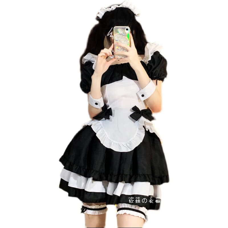 ロリータファッション【ゴスロリ】キュートソフトキャットロリータ