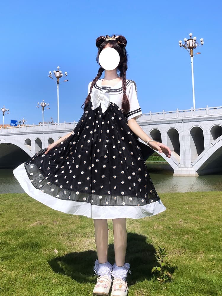 【ゴスロリ】ルーズウエストオリジナルロリータ