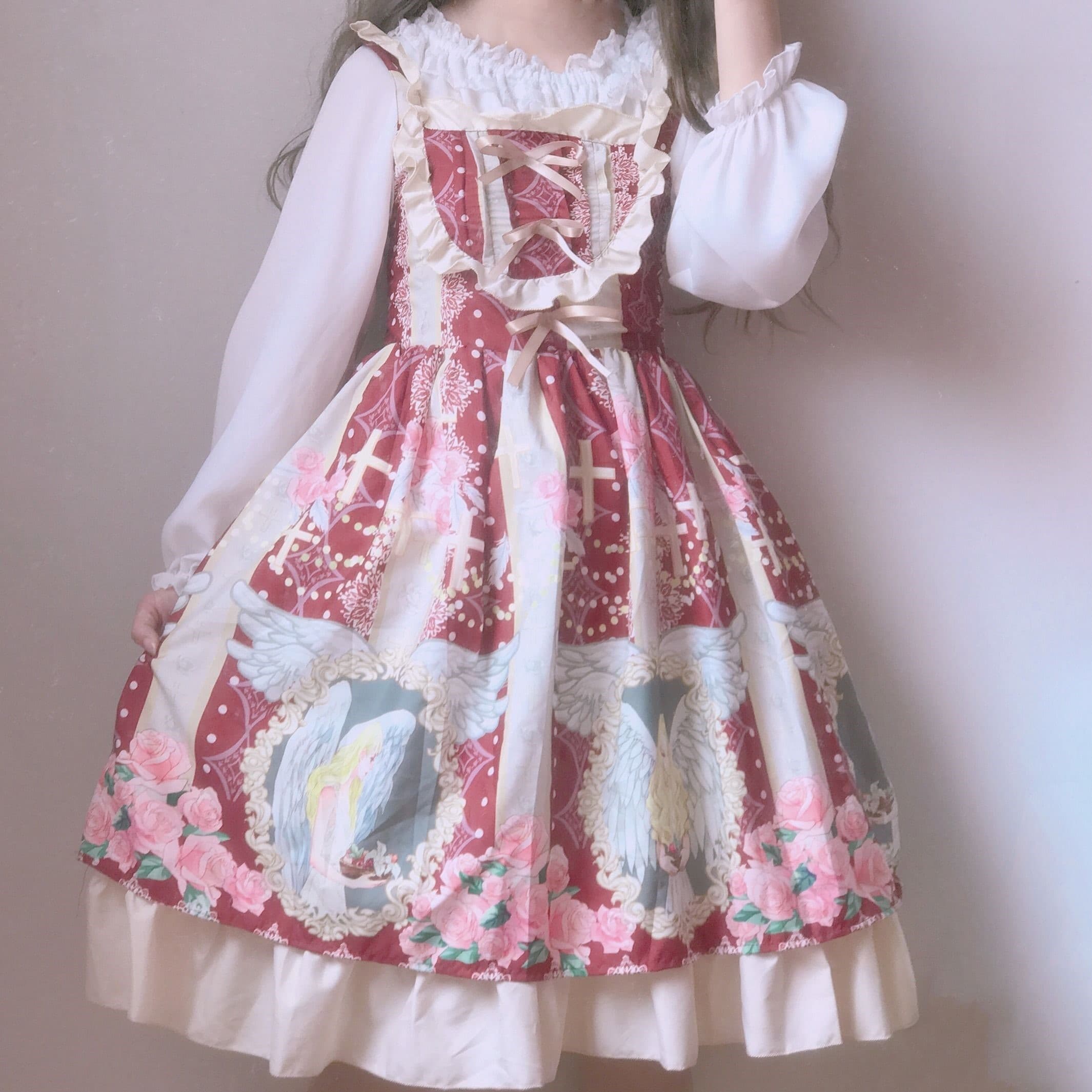 【甘ロリータ】ディズニープリンセスサマーロリータ