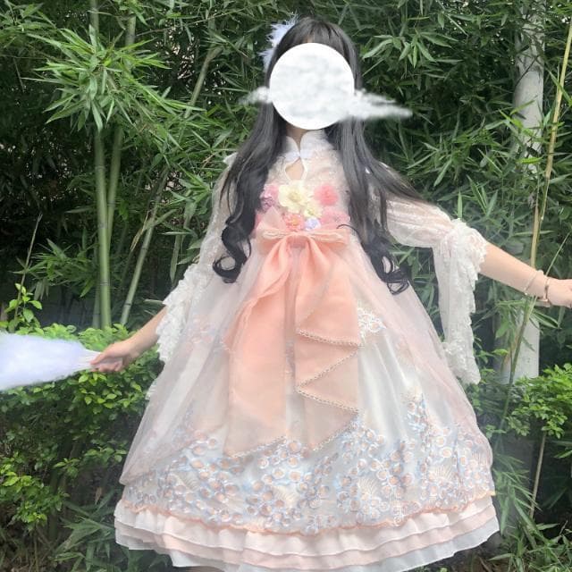 ロリータファッション 【クラシカルロリータ】サクラフーソンロリータ