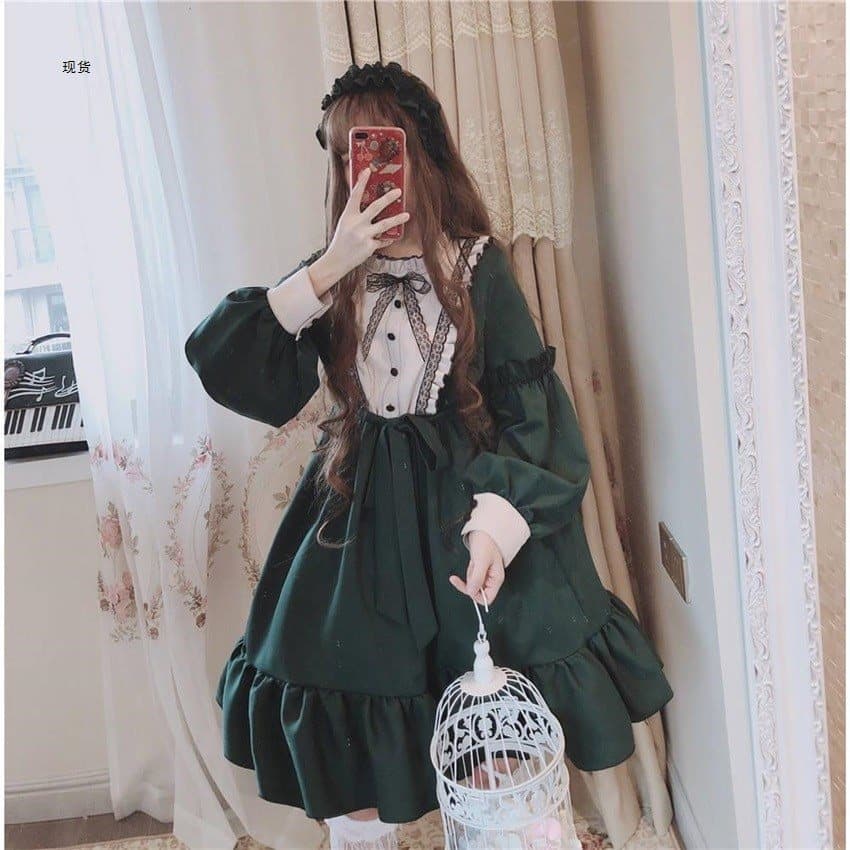 ロリータファッション【ゴスロリ】キャベツプリンセススカート