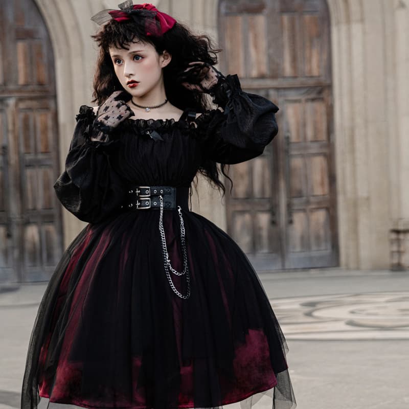 ロリータファッション 【クラシカルロリータ】ブラックコーデ