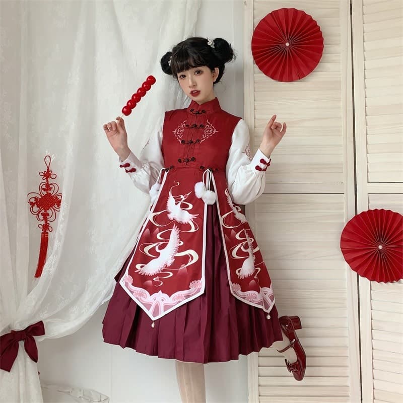 【中華ロリータ】チャイニーズロリータワンピース