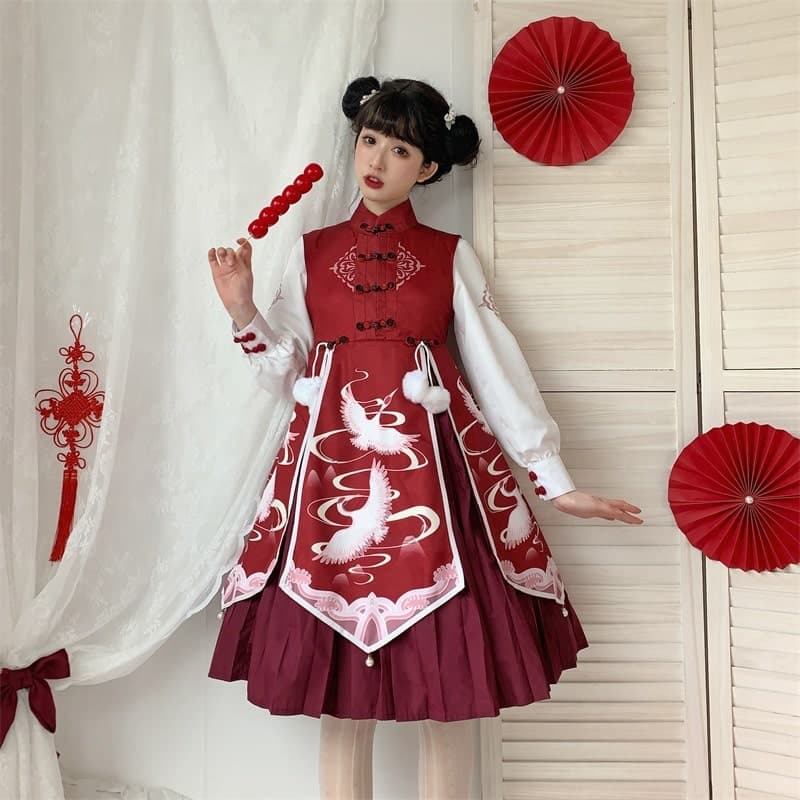 【中華ロリータ】チャイニーズロリータワンピース