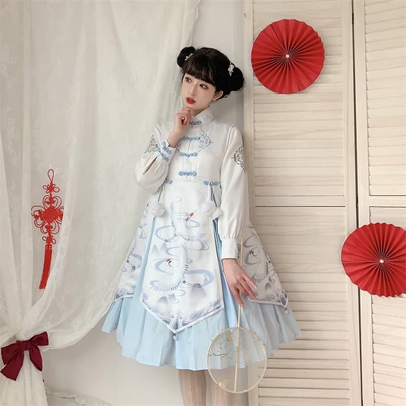【中華ロリータ】チャイニーズロリータワンピース