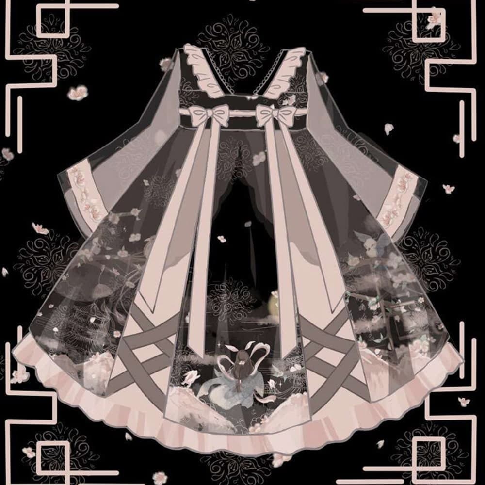 【中華ロリータ】夢の妖精ドレス