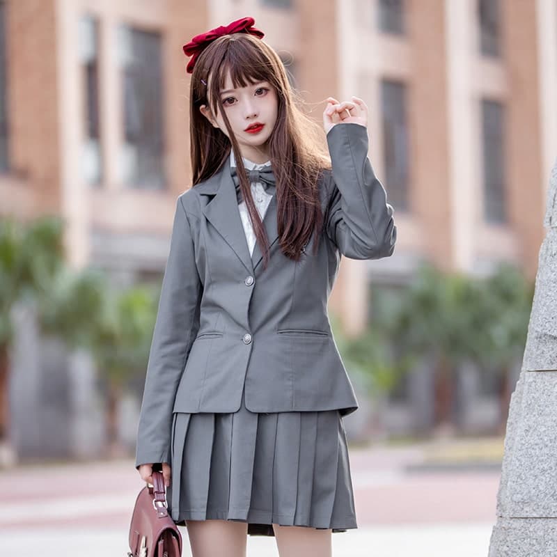 ロリータファッション 【クラシカルロリータ】レトロスリーピーススーツ