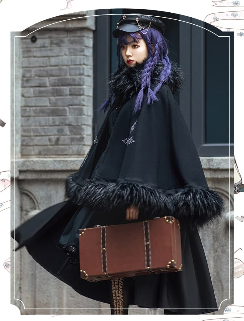 【軍服ロリータ】ブラックレトロミリタリーセット