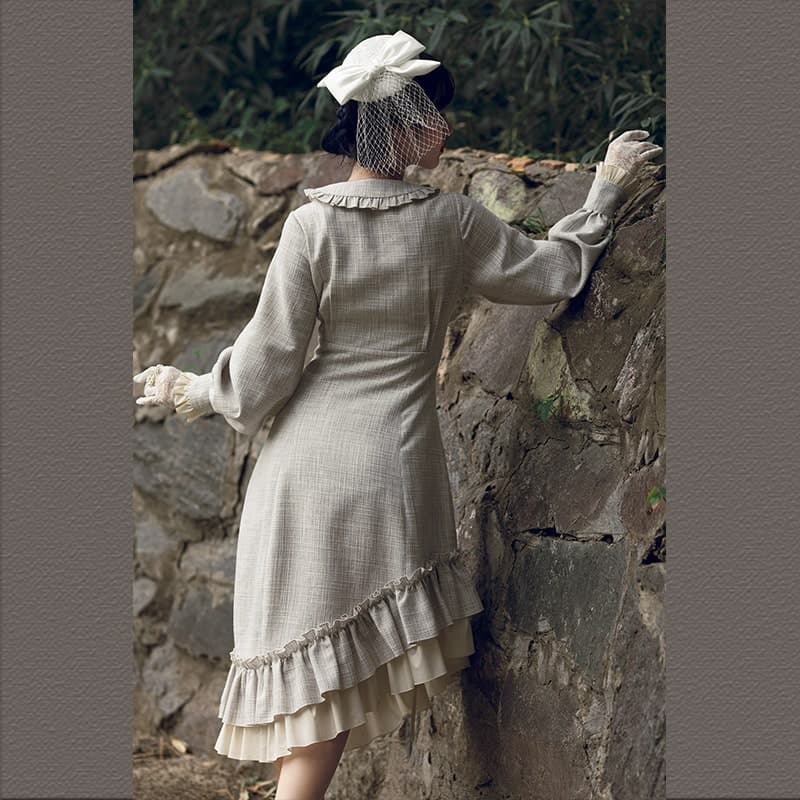 ロリータファッション 【クラシカルロリータ】エレガントレトロドレス