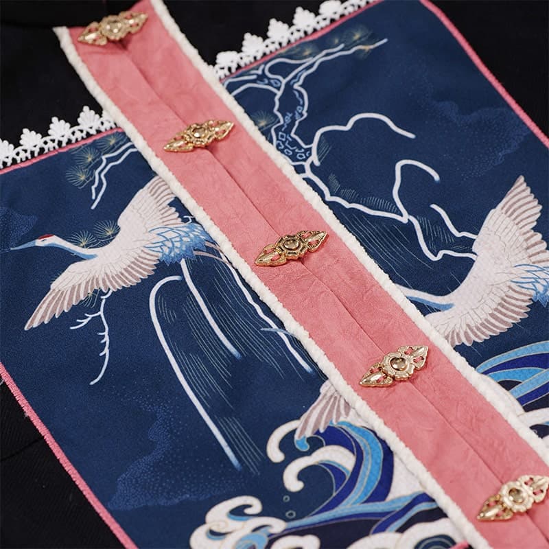 【中華ロリータ】チャイニーズスタイル旧正月風ロースカートドレス