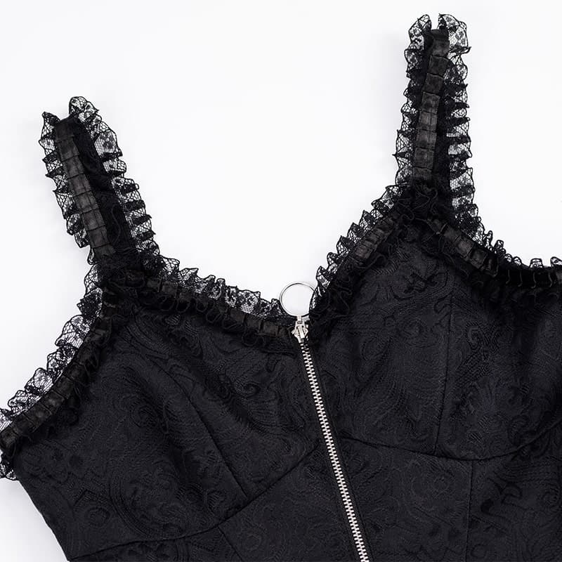 ロリータファッション【ゴスロリ】パンクスタイルドレス