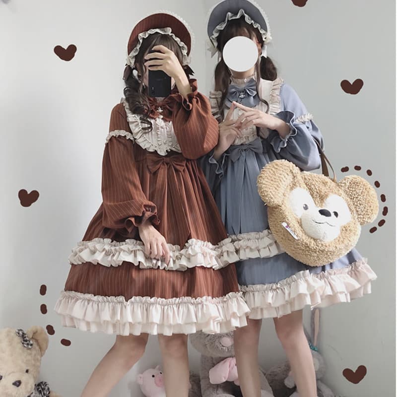 ロリータファッション 【クラシカルロリータ】クラシックワンピース
