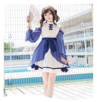 【中華ロリータ】ノースリーブチャイナワンピース ロリータファッション