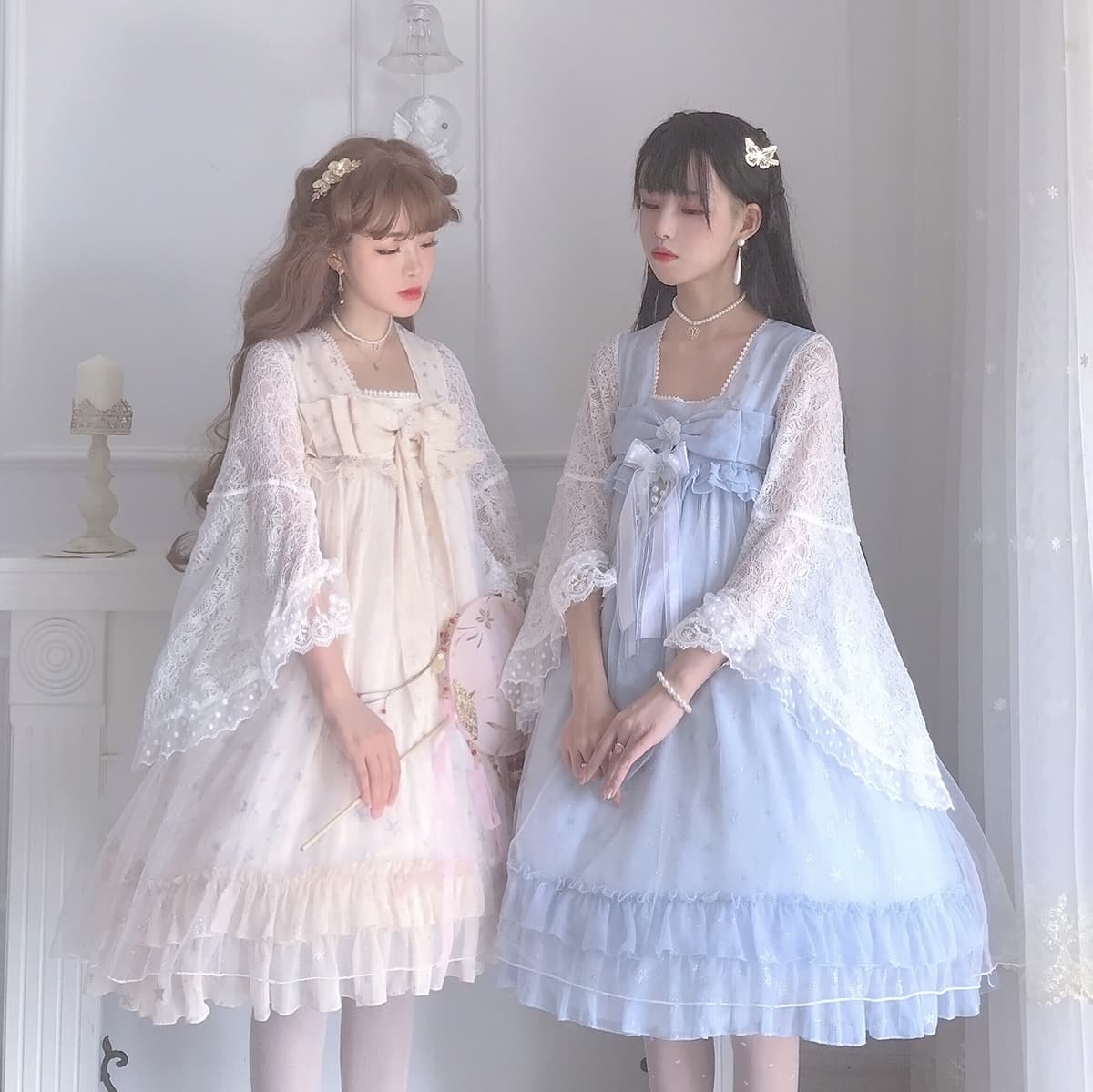 【甘ロリータ】パステルカラーサマーワンピース