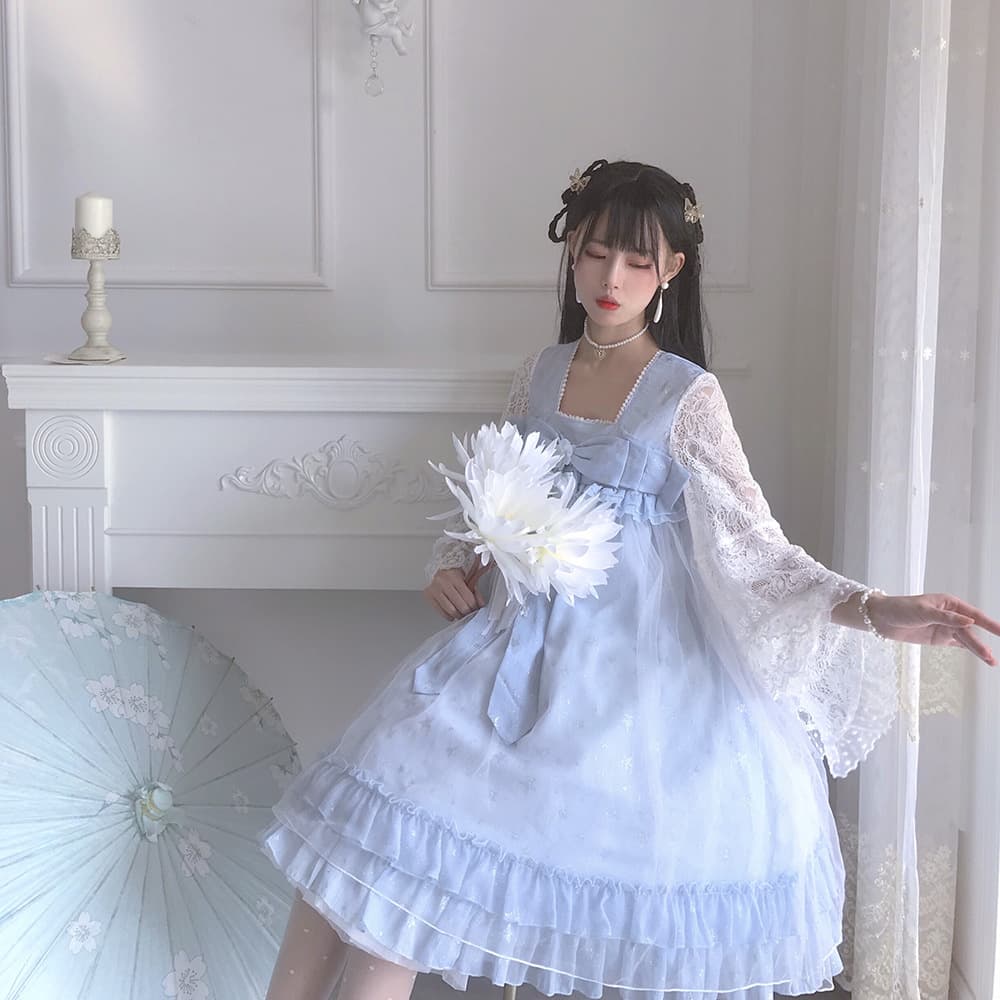 【甘ロリータ】パステルカラーサマーワンピース