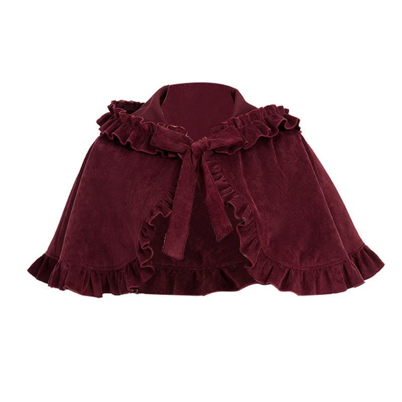 【ゴスロリ】赤ずきんちゃん風ワンピース