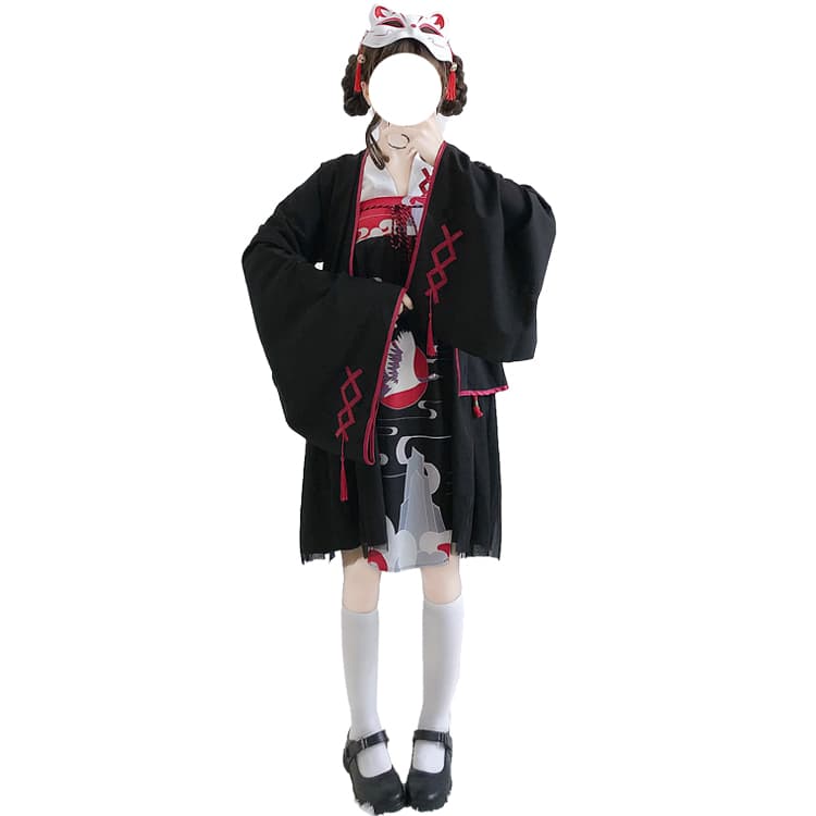 ロリータファッション【和風ロリータ】チャイニーズレトロドレス