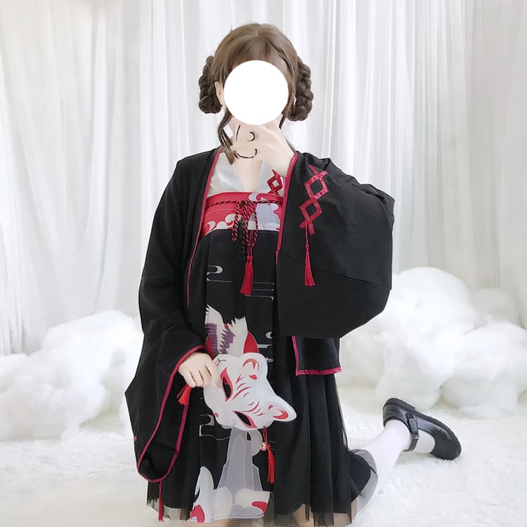 ロリータファッション【和風ロリータ】チャイニーズレトロドレス